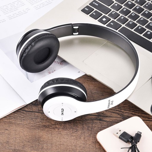 BEZDRÔTOVÉ SLÚCHADLÁ BLUETOOTH DO UŠÍ P47 MP3