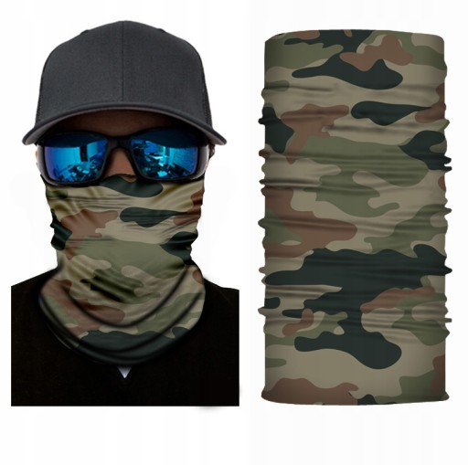 BALACLAVA BANDANA LEBENÁ ŠÁLKA VYSOKO KVALITNÁ MULTIFUNKČNÉ TEPLO