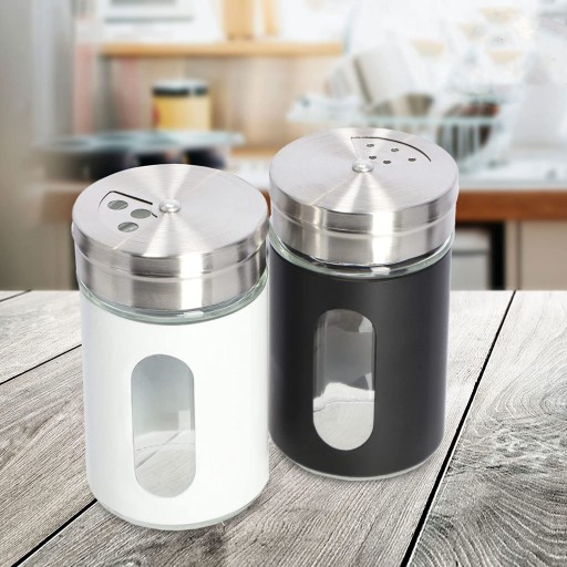 Nádoba na korenie Salt Pepper Black 90ml