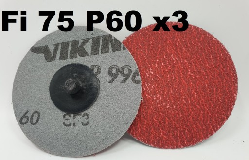 ROLOC DISK brúsny kotúč fi 75 P60 3 ks.