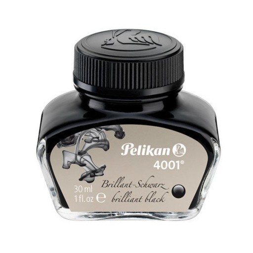 ATRAMENT do pera PELIKAN čierny 30 ml