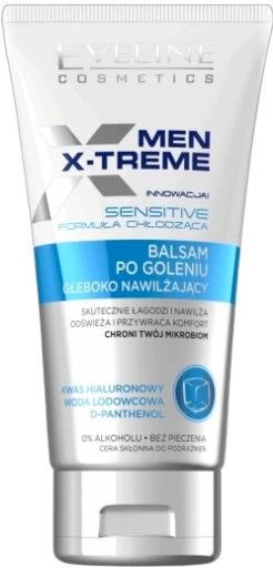 MEN X-TREME hydratačný balzam po holení EVELINE Ochrana mikrobiómu