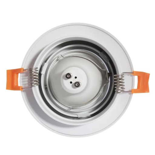 MINI HALOGÉNOVÁ LAMPA, BIELA GU10