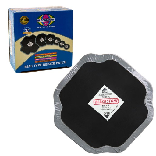 Opravná vložka do diagonálnych pneumatík BS 2 100x100mm BLACKSTONE