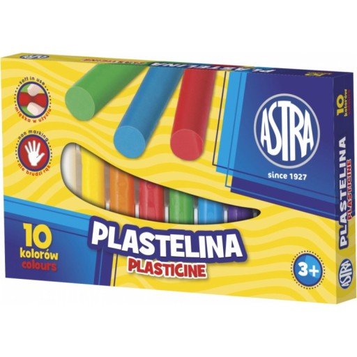 KRUHÁ PLASTIKA - 10 farieb - ASTRA