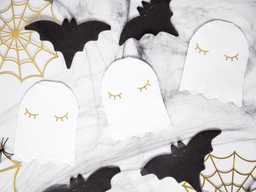 Halloweenske ozdoby Pavučiny 3 ks Konfety