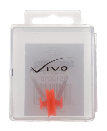 Vivo silikónový oranžový klip na nos + puzdro
