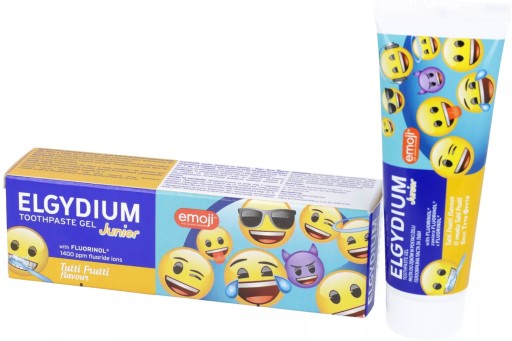 ELGYDIUM JUNIOR EMOJI ZUBNÁ PASTA GÉL PRE DETI 7-12 ROKOV 50ml