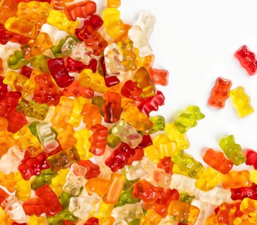 Haribo Golden Teddy Bears želé Minii balenia medvedíkov Mix príchutí 10g