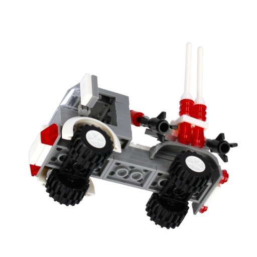 ALLEBLOX STAVEBNÉ BLOKY VOJENSKÉ AUTOMOBILOVÉ VOZIDLO