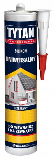 Univerzálny silikón, bezfarebný, 280 ml Titanium