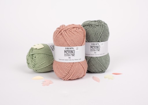 Priadza Drops Merino Extra Fine 11 Červená