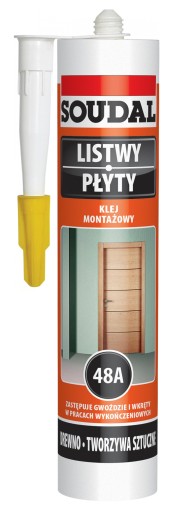 Montážne lepidlo Soudal 48A 280 ml