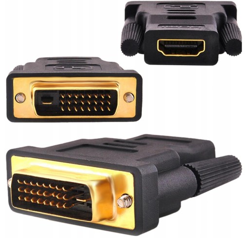 Adaptér Konvertor DVI 24+1pin na HDMI