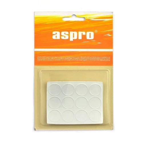 Aspro gélové tampóny transparentné okrúhle 18mm 12ks A-40007-10-012