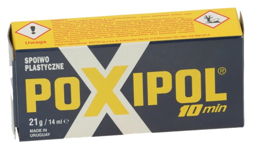 POXIPOL ŠEDÉ GLUE 21g DVOJZLOŽKOVÉ EPOXID