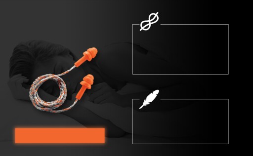 Štuple do uší Uvex Whisper Minibox - 1 pár