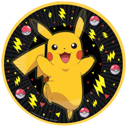Papierové taniere Pikatchu 23 cm