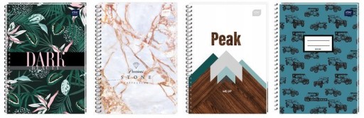 A5 COLLECTION NOTEBOOK 160K mriežka - INTERPRINT