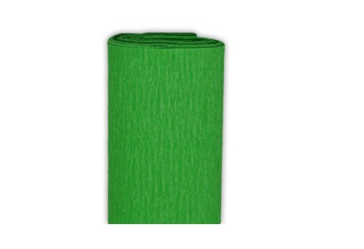 Krčený hodvábny papier c, zelený