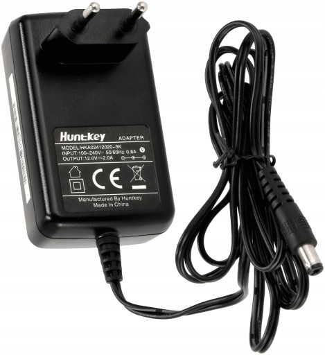 Zásuvný zdroj pre LED pásiky 2A 24W 12V 2,1mm HK
