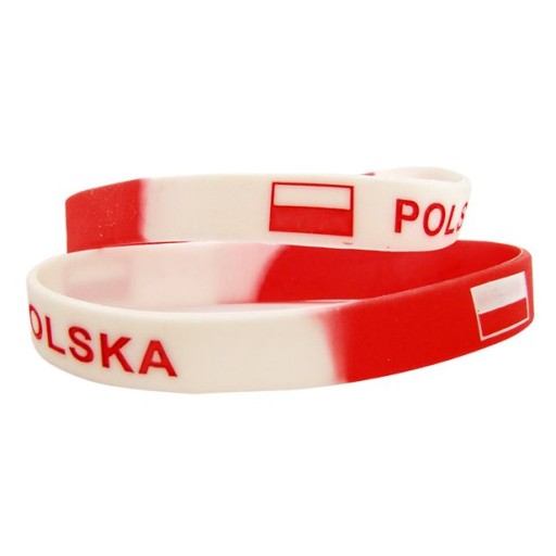 Silikónový náramok POLAND - 1 kus
