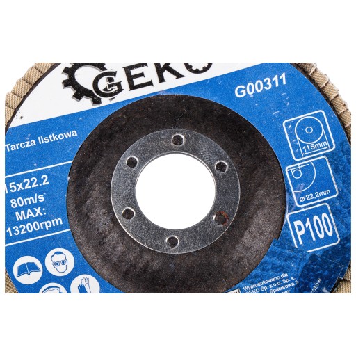 Kotúč klapky 115mm P100 Geko