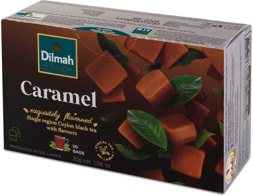 Dilmah Caramel karamelové čajové vrecúška 20 ks
