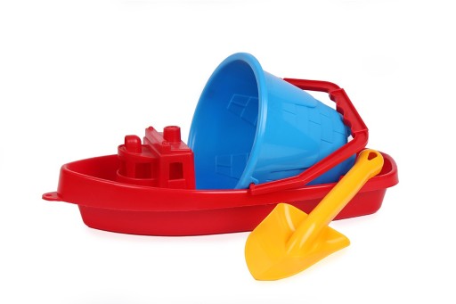 LOĎ na vodný piesok SANDBOX SADA na pláž