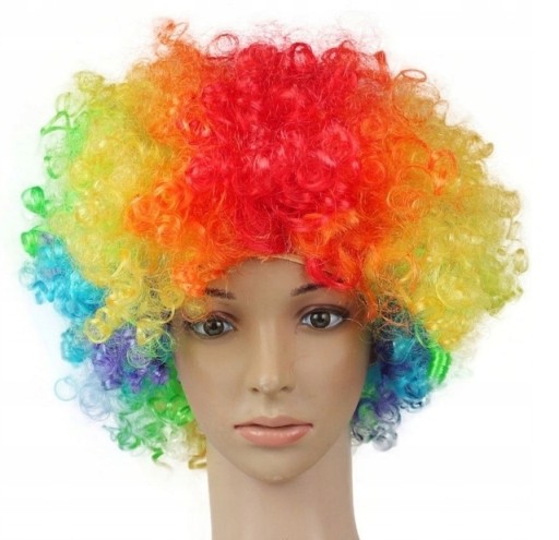 AFRO parochňa, parochne na KARNEVALOVÝ PLES, rôzne farby