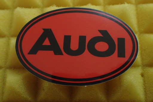 NÁLEPKA AUDI NÁLEPKA 6,5 x 4,3 cm