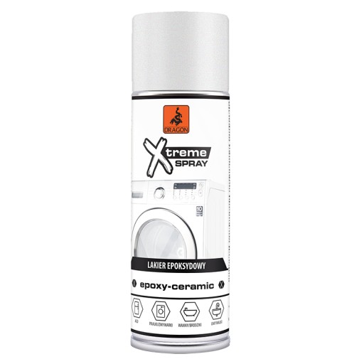 Epoxidový lak v aerosóle 400 ml BIELY