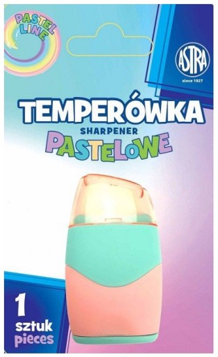 Orezávač ceruziek s nádobkou a gumou 2v1