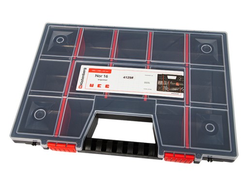 ORGANIZÁTOR NÁRADIA DIELŇA UNIVERZÁLNE KONTAJNEROVÉ PRIESKY 390X290X65