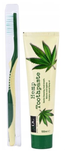 Súprava zubných kefiek XPEL HEMP - KONOPNÝ OLEJ