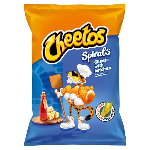 Cheetos Špirály Syr s kečupom Chrumkavý 80g