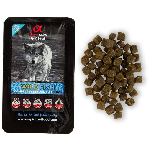 Alpha Spirit krmivo pre psov WILD FISH TRAY 200g