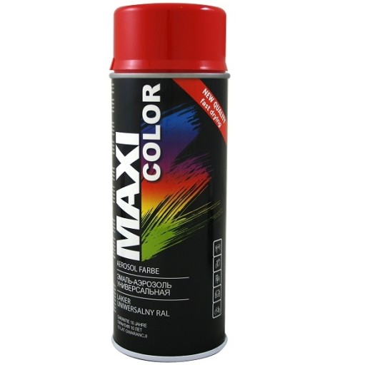 MAXI FAREBNÝ LAK LAK LESK RAL 3001 Červený