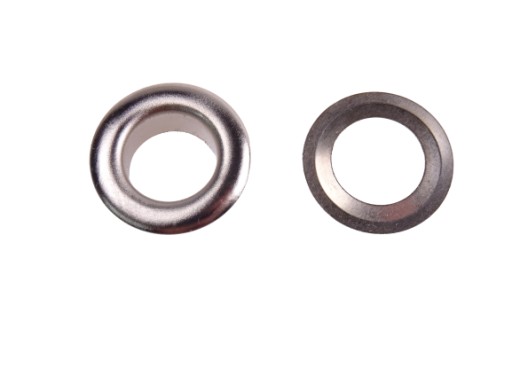Leathercraft kovové očká 12/21/7 mm 50 kusov