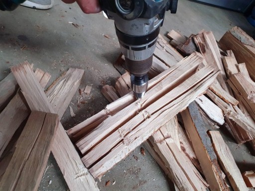 ŠNEK 32 mm na štiepanie dreva, KUŽEL, VŔTAČKA PRE VŔTAČKU SDS