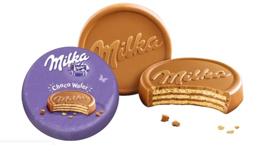Milka Choco wafle so smotanovou mliečnou čokoládou oblátková tyčinka 1 ks plnená