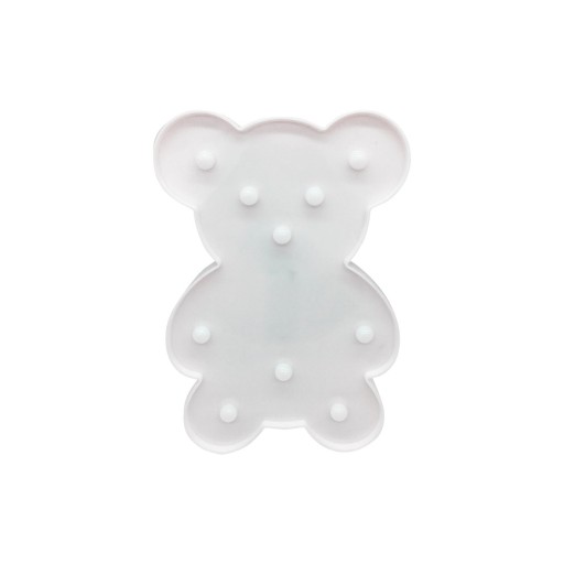 Dekoratívna nočná lampa BEAR LED pre deti BEAR, teplá, 3000K, na batérie