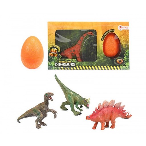 POSTAVKA DINOSAURA + VAJCIA DINOSAURA S PREKVAPENÍM DINOSAURA