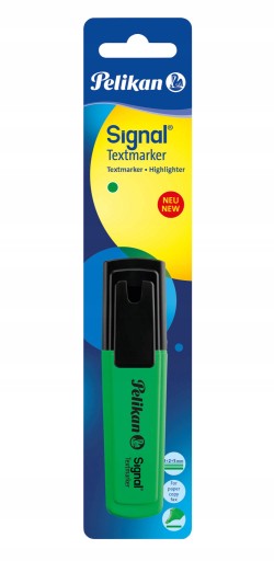 Pelikan Signal 496 zvýrazňovač zelený Blister