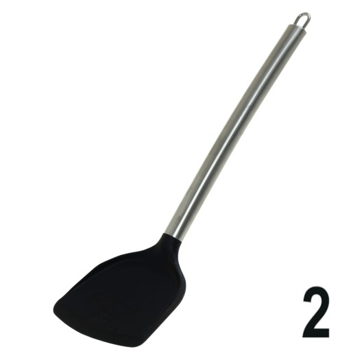 Silikónová stierka, kuchynská stierka na panvice, teflónová 34 cm