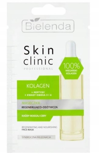 Maska Bielenda Skin Clinic regeneruje, vyživuje