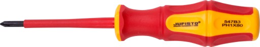 Izolovaný skrutkovač 1000 V, Phillips PH1 x 80 mm