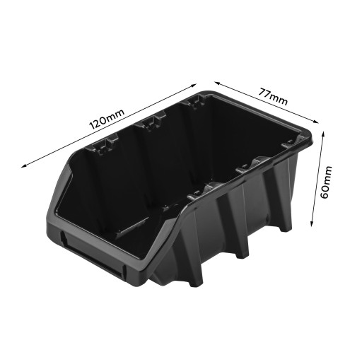 Skladový kontajner 77x120x60 mm dielenská garáž