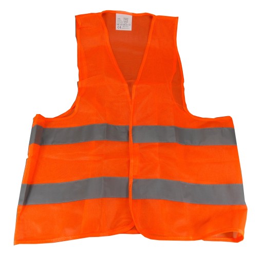 ORANŽOVÁ VÝSTRAŽNÁ VESTA
