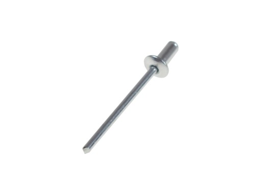 SADA HLINÍKOVÝCH SLEPÝCH NITOV 50 KUSOV 4,0 x 6,4 mm